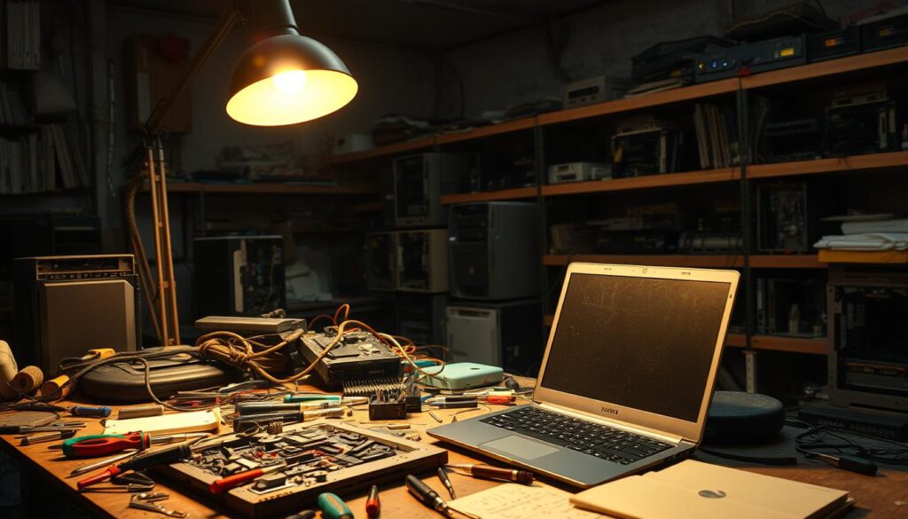 recycling computer recycling computer